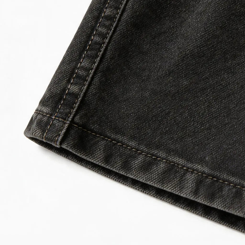 Men's Vintage Acid Washed Cotton Athletic Sweat Shorts - Buy 2, Get 1 Free - Elastic Waist, Drawstring, Pockets, Baggy Fit, Ideal for Gym and Streetwear